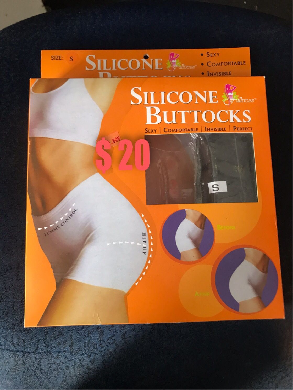 Nalgas de silicon, fajas, gel Reductor