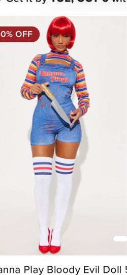 Lady chucky Halloween and other $20 each for single suits $40 for double custom