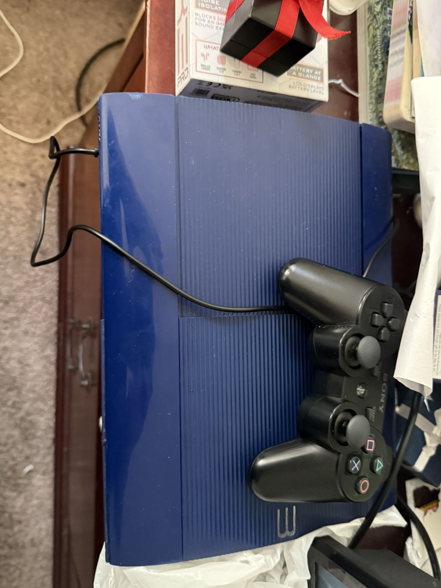Azurite Blue PS3 with Games