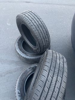 Brand new set of 4 Dunlop response blue tires 195/65/15