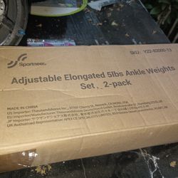 5 pounds ankle weights set of 2