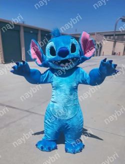Stitch Angel  Costume Mascot Halloween For Sale Or R.E.n..t