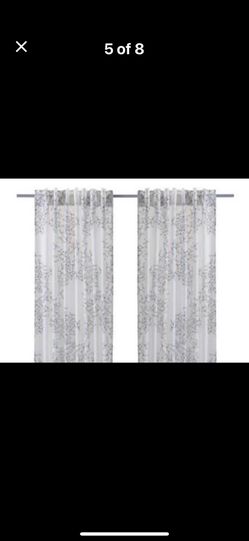 IKEA Semi-Sheer Curtain Panels
