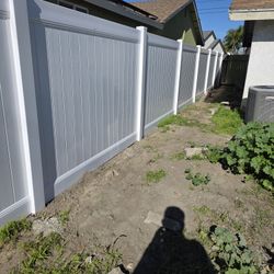 Vinyl Fence