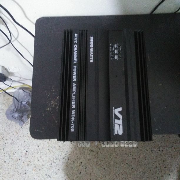 WDK-705 V12 3800 Watts 4 channel power amp for Sale in Tampa, FL
