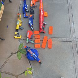 Nerf Gun Lot 