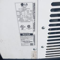 LG Window Unit Air Conditioner 