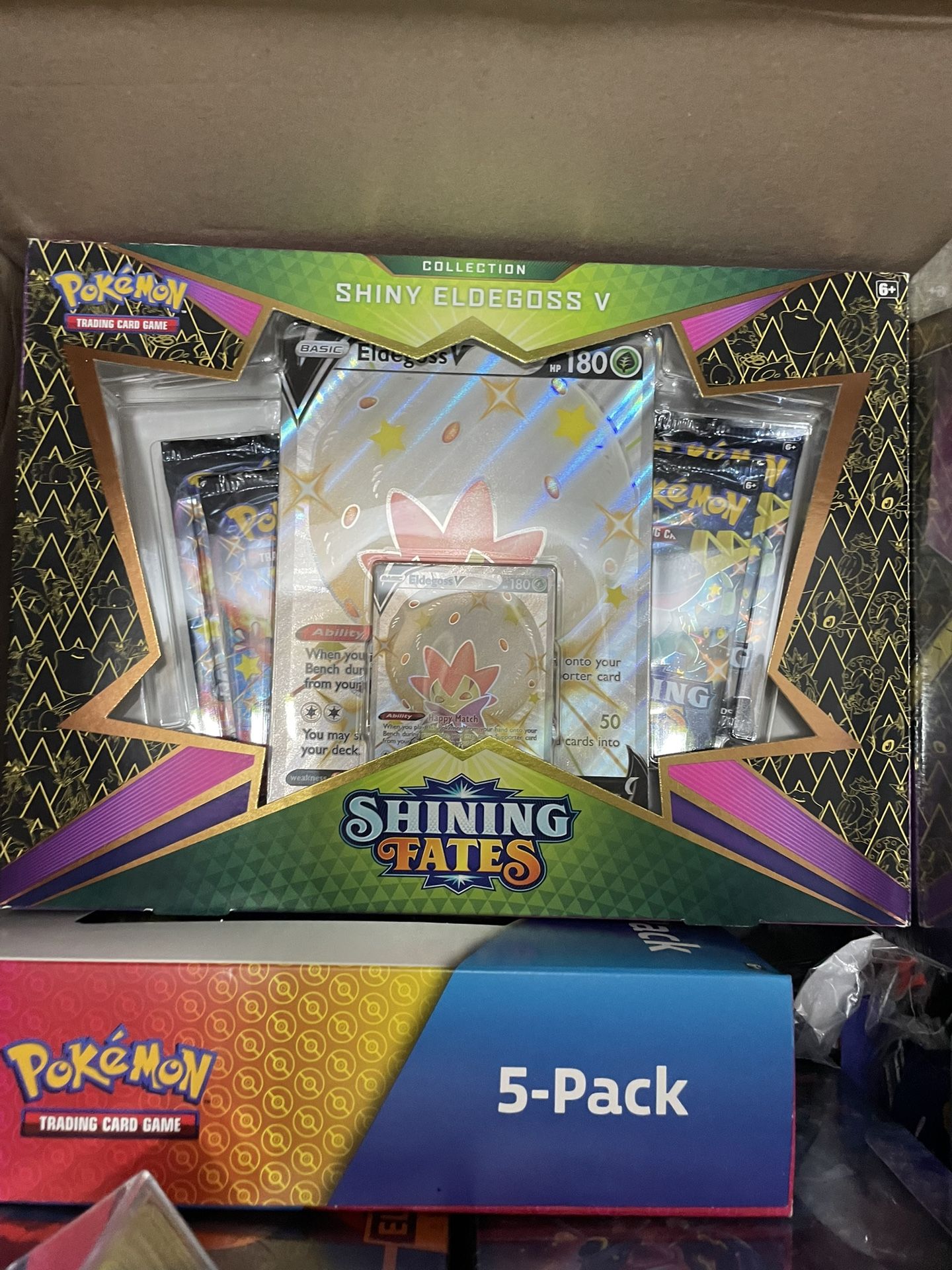 Pokémon Shiny Eldegoss V Box Shining Fates
