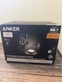 Anker Prime Wireless Charging Station (3-in-1, MagGo, AirCool, Dock Stand)