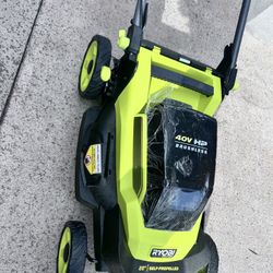 Ryobi 40hp Volt Brushless Self propelled Mower