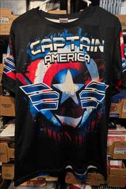 MARVEL CAPT. AMERICA SHIRT LARGE VGC $7
