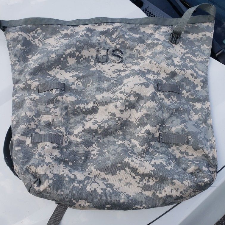 Nuclear Hazard US Army/Navy Bag Sack Duffle