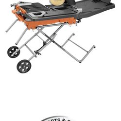 Brand New 10 In  Ridgid Wetsaw Sealed In Box