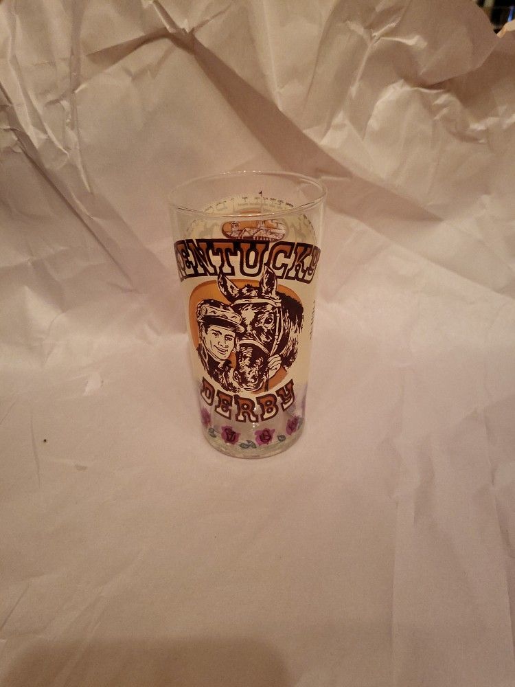 1977 Kentucky Derby Glass