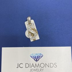 Pendant S Letter 10k Diamonds 💎 