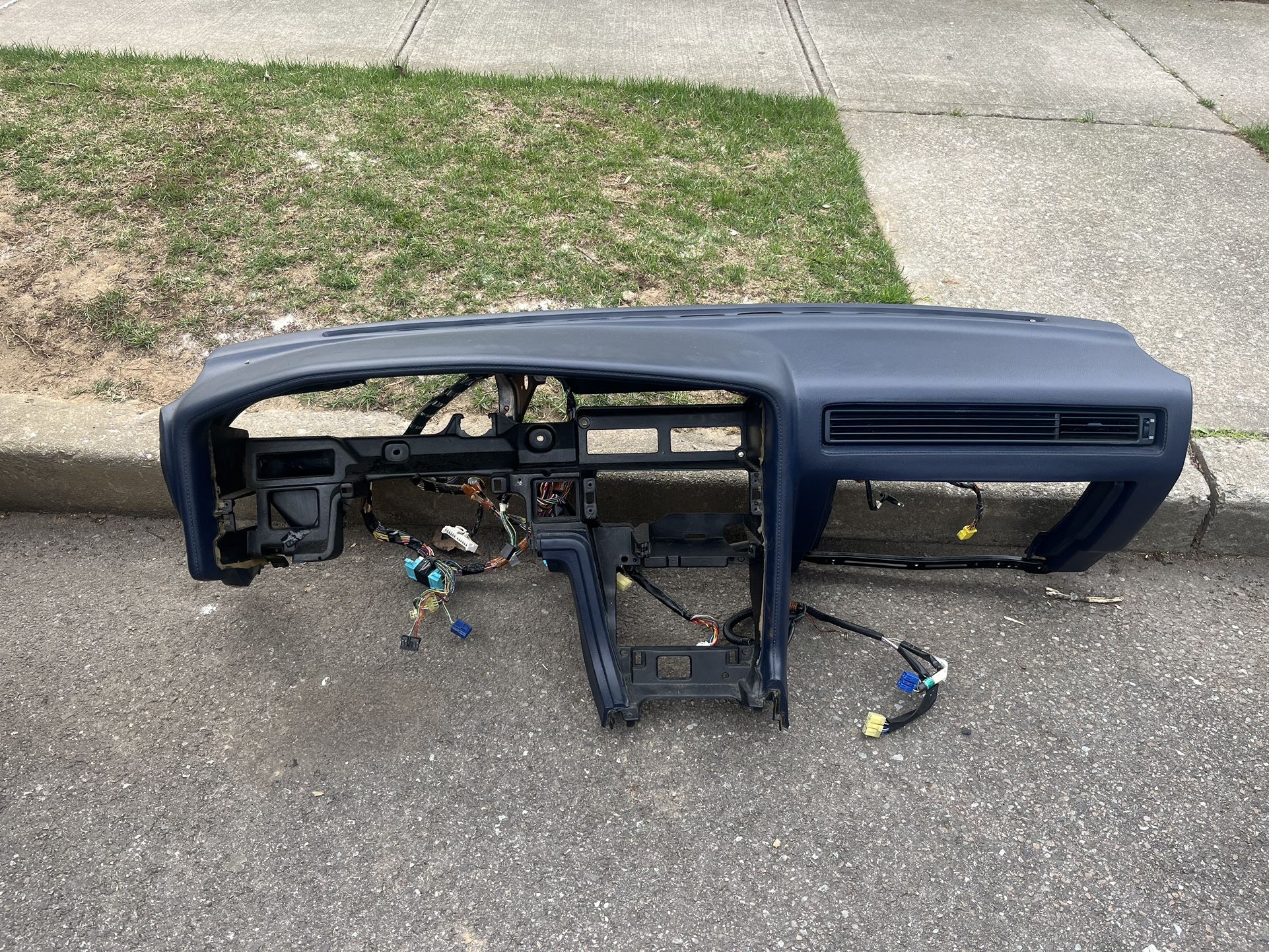 86-92 Toyota Supra Mk3 Dashboard Blue