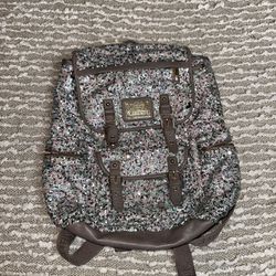 Juicy Couture Cotton Candy Sequin Large Backpack