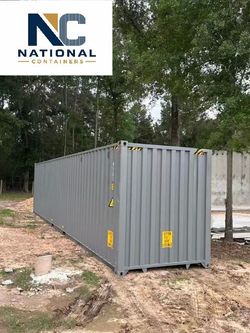 New 40' High-Cube Shipping Container For Sale - Delivery Price Included