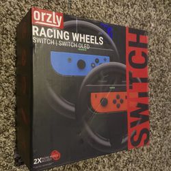 Racing Wheels For Nintendo Switch and Switch OLED Orzly Brand New