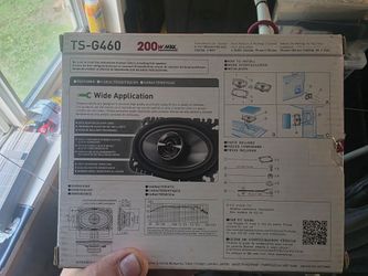 Pioneer 200watt 4x6 speakers 2 in a box