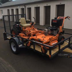 Full Landscaping Setup – Belmont Trailer + SCAG 36 w/ Sulky + Echo Commercial Equipment
