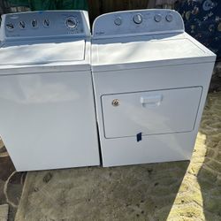 Whirlpool Top Load Washer & Dryer Set 