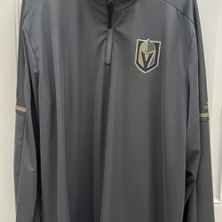Adidas Vegas Golden Knights New W/ Tags 1/4 Zip XL
