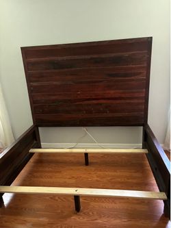 Queen bed frame