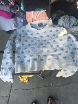 Girls Cropped Sweater 