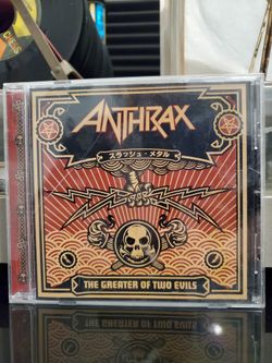 Anthrax The Greater Of Two Evils Cd
