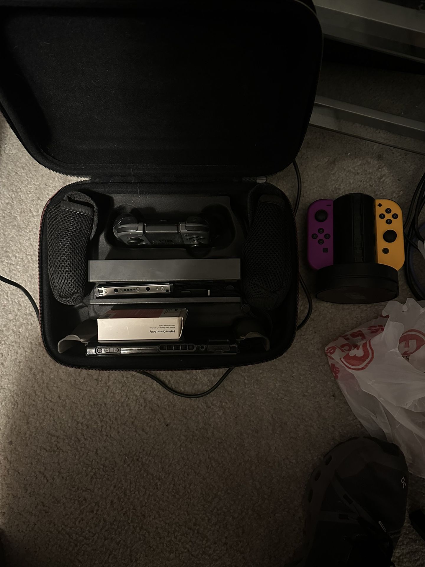 Nintendo Switch With Games And Accessories