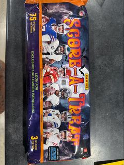 Score or treat nfl card packs