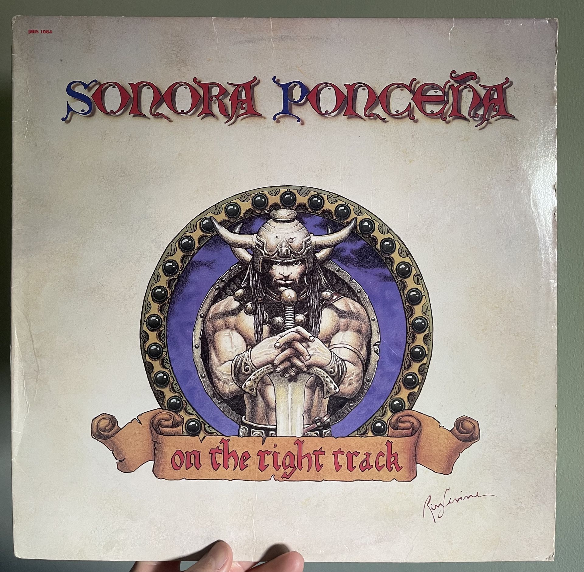 Sonora Ponceña – On The Right Track 1988-LP-Inca Records