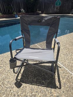 Folding GCI outdoor rocker "short"