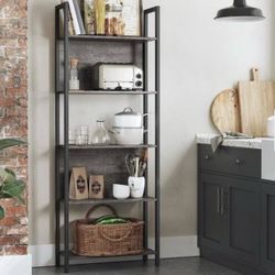5 Tier Bookshelf Bookcase