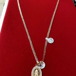 14k Gold Chain & Charm New 12.7 Grams 