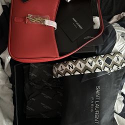 YSL Red Purse