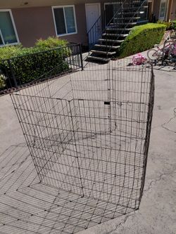 4' pet cage