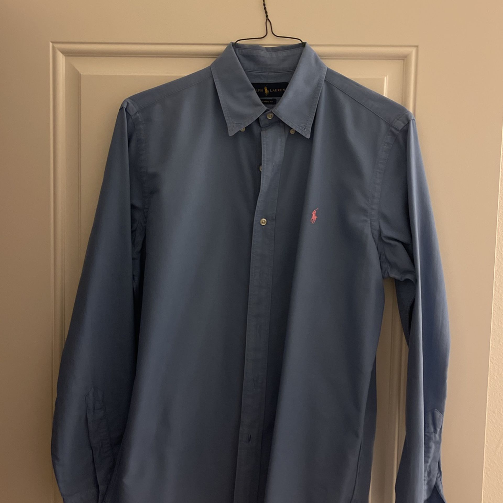 Ralph Lauren Light Blue Medium Shirt Classic Fit