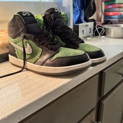 Air Jordan 1 High Zoom Zen Green