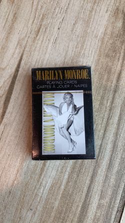 Marilyn Monroe Playing Cards