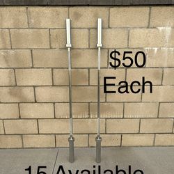 5ft Olympic Barbell for Strength Training, 2 Inch Bar for Squats, Curls, Deadlifts, Presses, Hip Thrusts