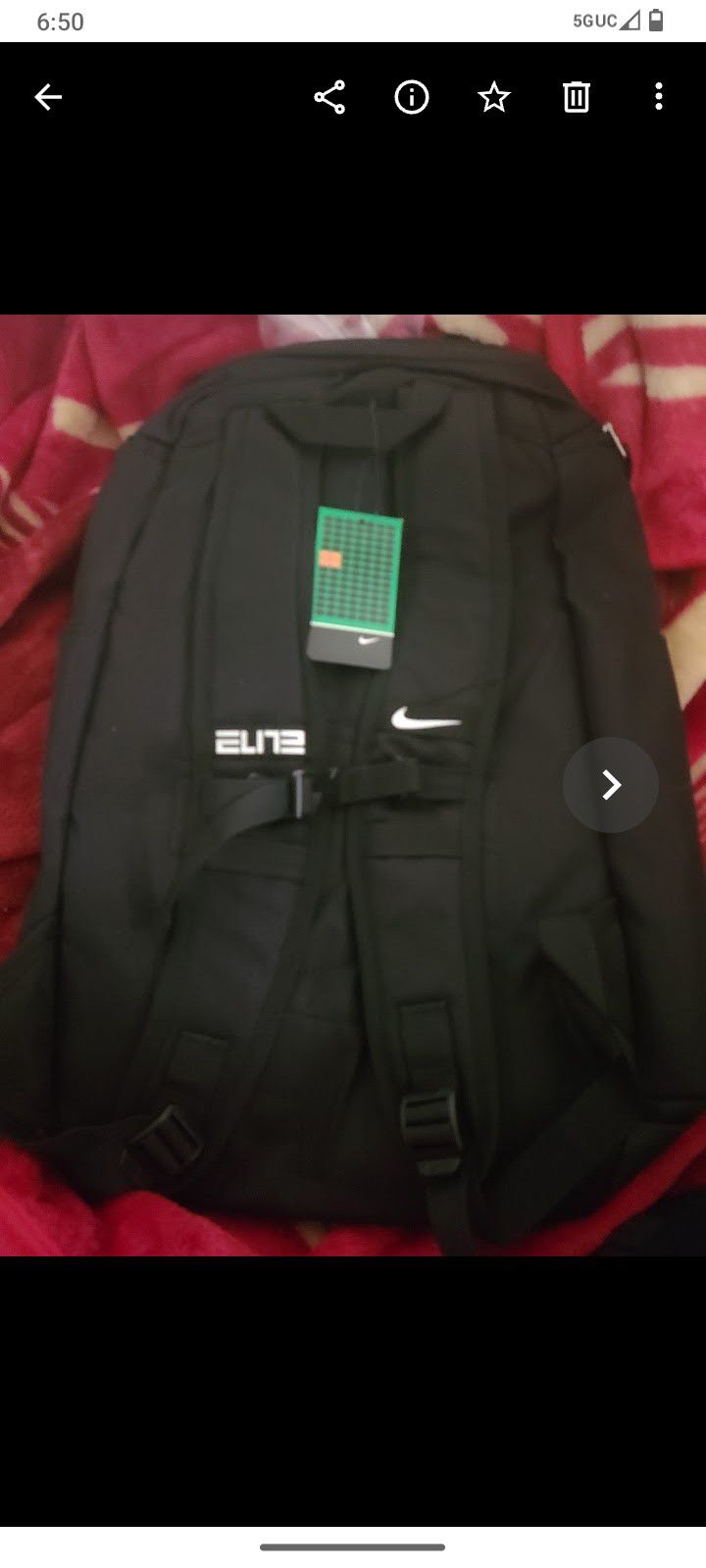 Nike 2006 Elite Pro Basketball Backpack