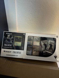 Magic The Gathering Final Fantasy Deluxe Commander Kit