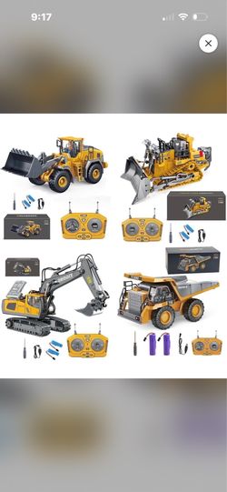 4- piece RC tractor set