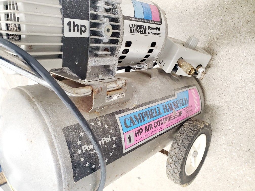 Campbell Hausfeld Air Compressor Great Condition Adjustable Pressure