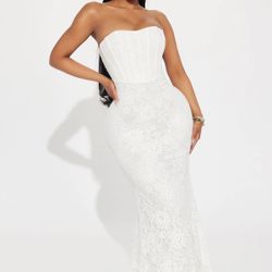 Fashion Nova White Dress