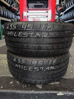 235/45/18 milestar used