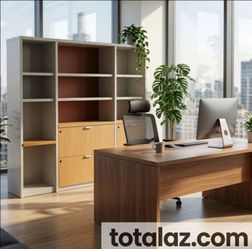Office Bookcase File Shelving Wall System