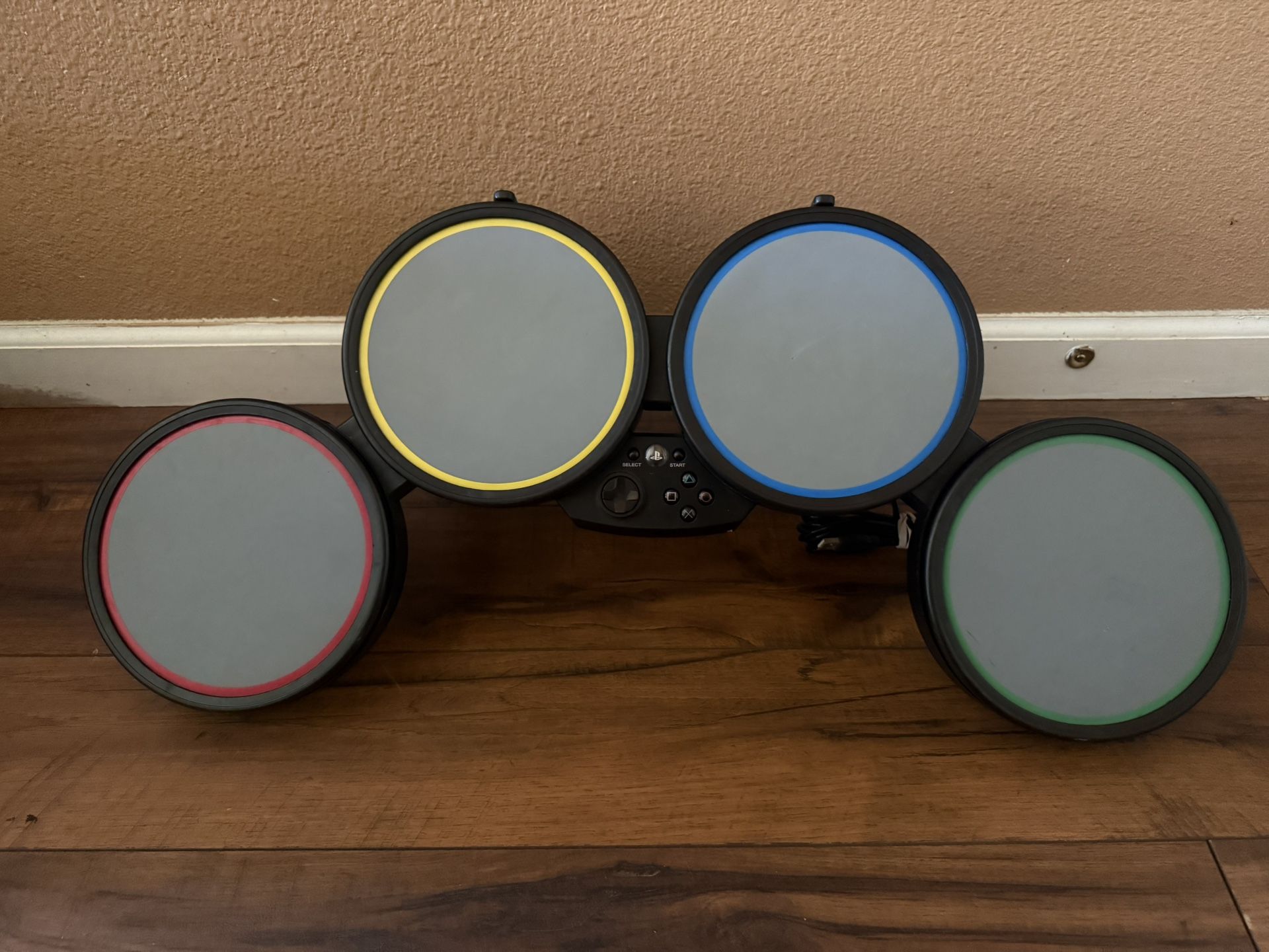 RockBand Rock Band PS2 PS3 Drum Set Wired Untested